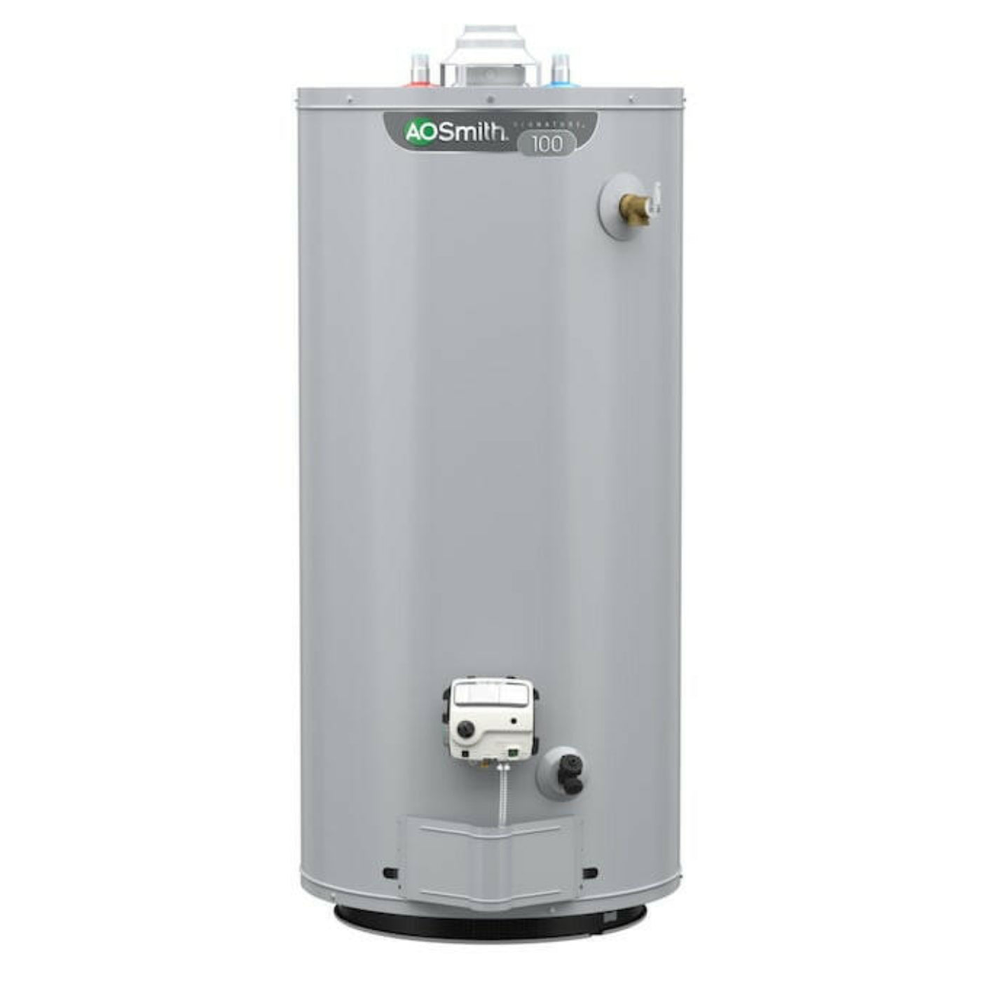 A.O. Smith Signature 100 40-Gallon Short 6-year Limited 40000-BTU Natural Gas Water Heater - G6-S4040NVR