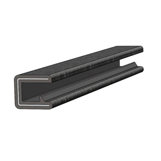 TACO Marine 250' Black Flex Trim 5/16" Opening X 5/8" - V30-1350B250