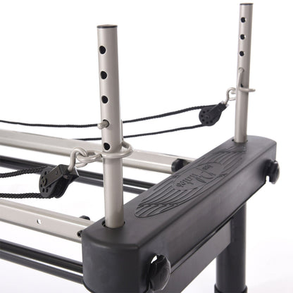 Stamina Products AeroPilates Premier Foldable Reformer Pilates Board Machine w/ Cardio Rebounder -164792