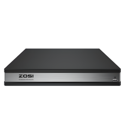 Zosi C182 4K 16 Channel 8 Camera Spotlight Camera System + 4TB Hard Drive - C182 4K 16 Chan
