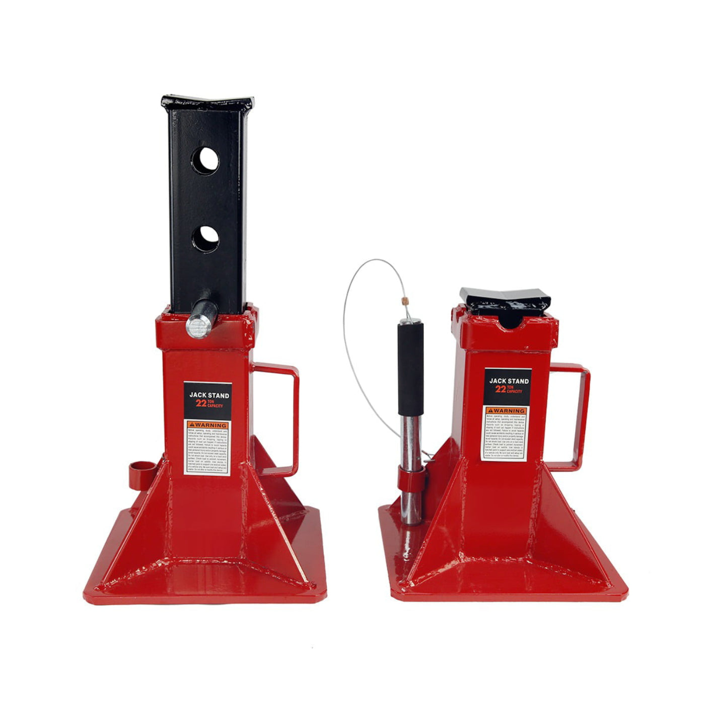 Stark USA 22 Ton Jack Stands 44,000 LBS Capacity Auto Truck SUV Trailer 4-Pieces - 51403x2