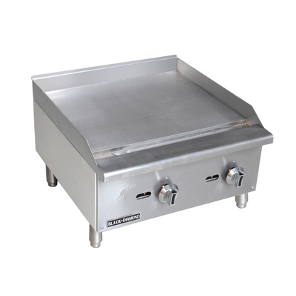 Adcraft BDECTG-24/NG Black Diamond Standard Series Gas Griddle 24"W - : BDECTG-24/NG