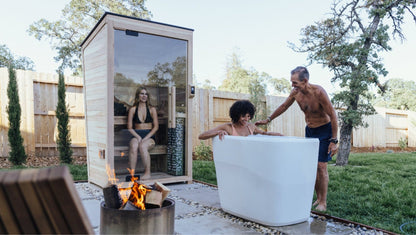 Plunge Contrast Therapy Bundle: Plunge Pod + The Sauna Mini - POD-MINI-SAUNA-BNDL