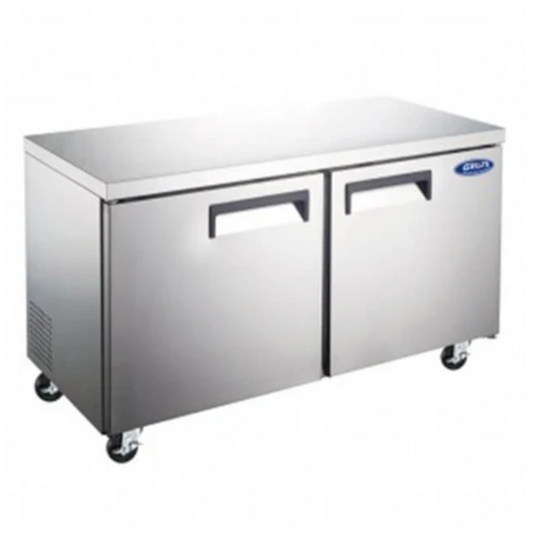 Adcraft Grista Two Door Undercounter Refrigerator - GRUCRF-48