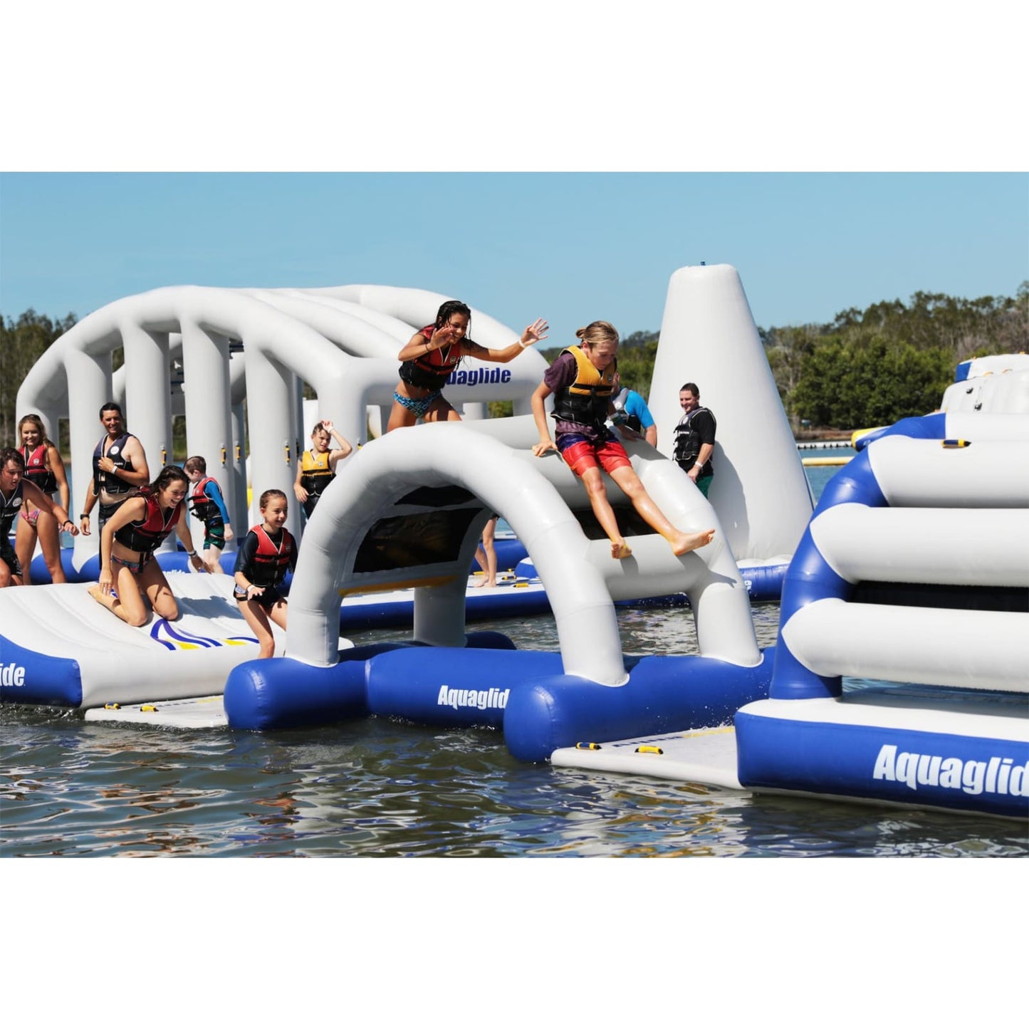 Aquaglide Overpass Climbing Challenge - 585219106