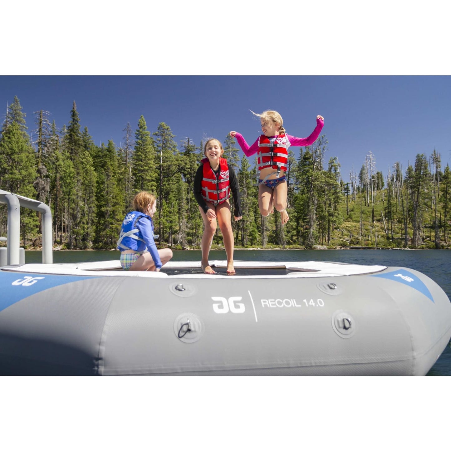 Aquaglide Recoil Tramp 14.0 AQUAPARK w/ C-Deck - 585221156