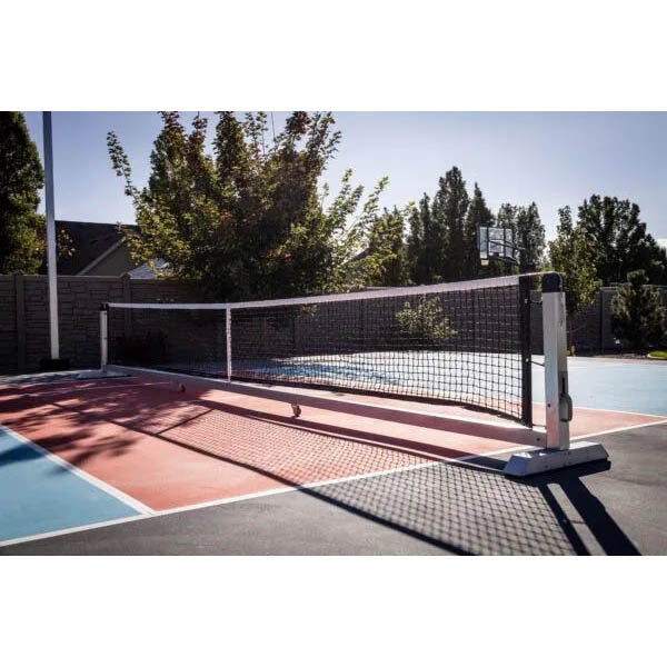 Dominator Pro Max Semi Permanent Rolling Portable Pickleball Net - pb-max-1