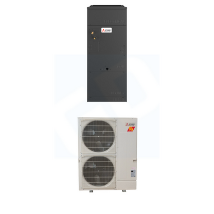 Mitsubishi Electric SVZ-AP60NL & SUZ-AK60NL 60,000 BTU 17 SEER2 Multi Position Air Handler Heat Pump System - R454B - SVZAP60NL/SUZAK60NL