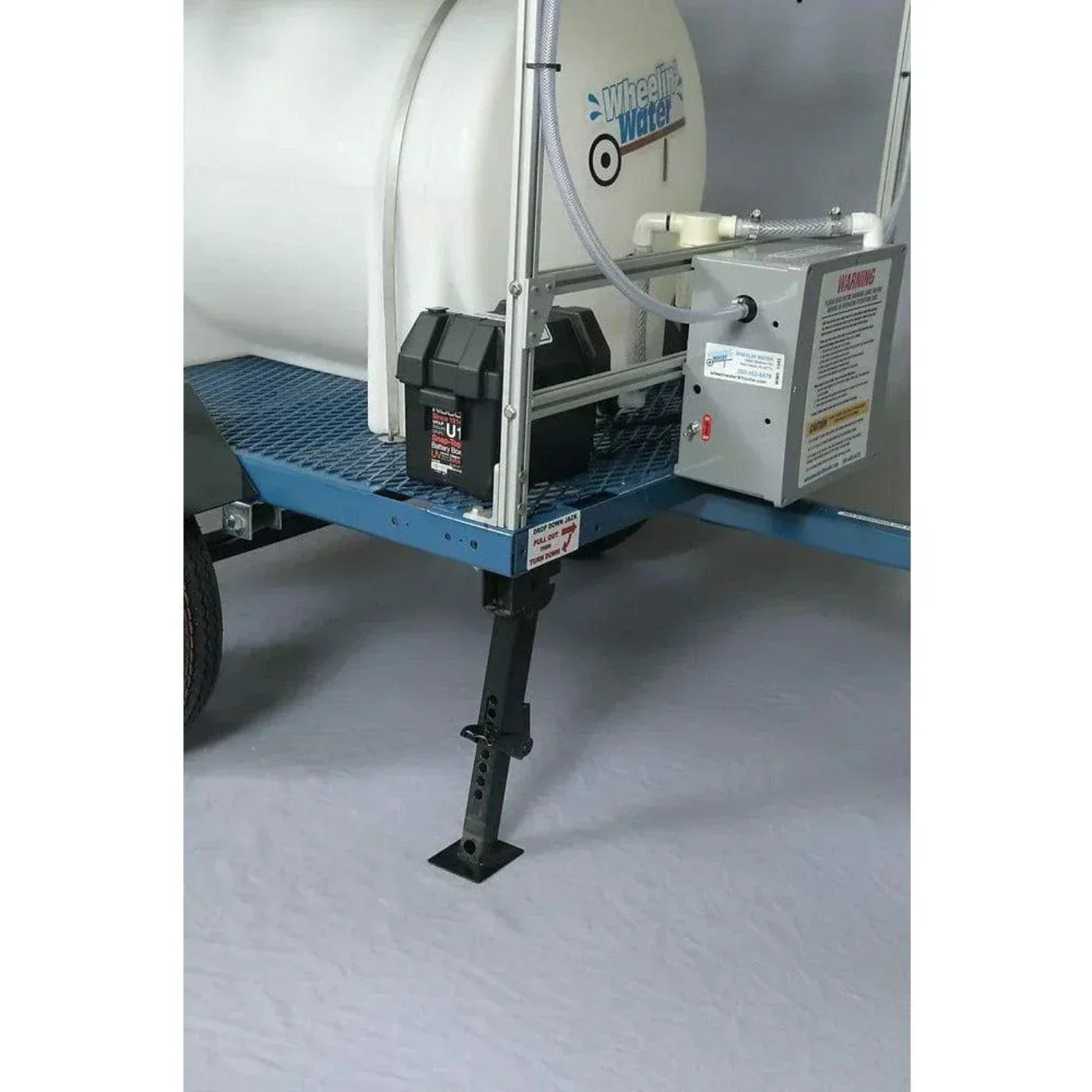 Wheelin Water Gallon Field Manager Water Hydration Cart - WCFMR 100